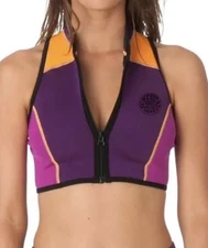 Rip Curl Wetsuit Jackets - Rip Curl The Bomb Crop Wetsuit Jacket - Purple Size S