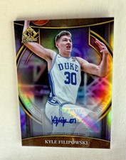 2022-23 Bowman Chrome University #BI-3 KYLE FILIPOWSKI Invicta Auto #'d /99