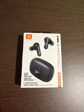 JBL Vibe Beam 2 True Wireless Bluetooth Noise Cancelling Earbuds (Black)