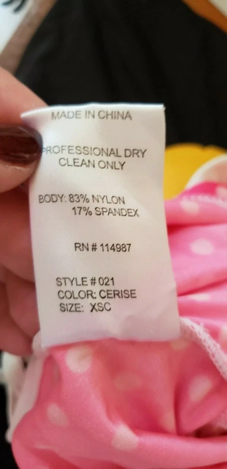 Disfraz "Beach Babe" temático años 60 niño, niño XS Foto 2 de 2