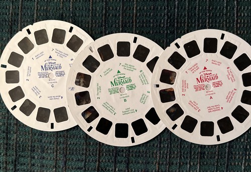 Vintage 1989 Disney Mickey Mouse Head Face 3 D View Master w/ 18 Disney Reels - Imagen 8 de 12