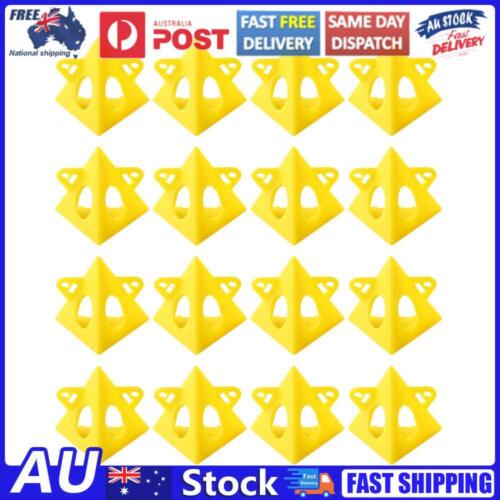 16pcs Paint Pads Multifunctional Pyramid Rack Hand Operated Tools (Yellow) - Bild 1 von 5