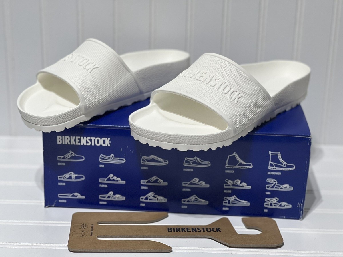 Birkenstock Barbados EVA Slide Sandals White Size 41 Men 8  display picture 1