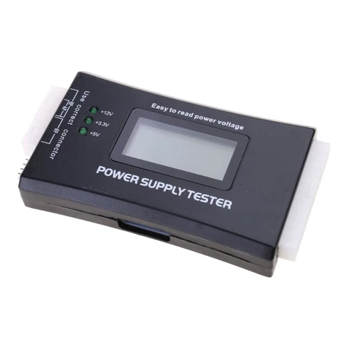 BTX ITX Desktop Power Supply LCD Tester 20 24 Pin for Computer Voltage