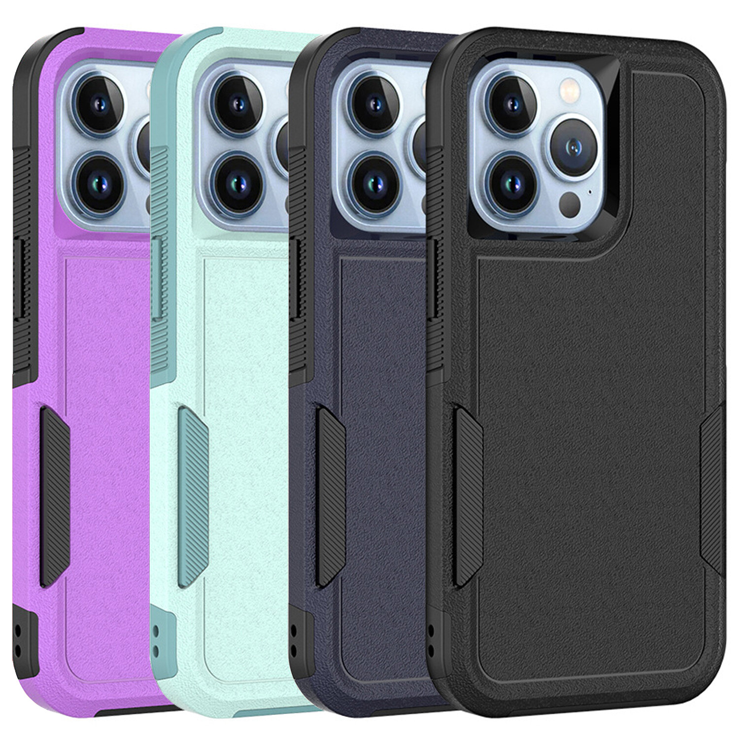 For iPhone 15 Plus 14 13 Pro Max 12 11 Phone Case Heavy Duty Shockproof Cover
