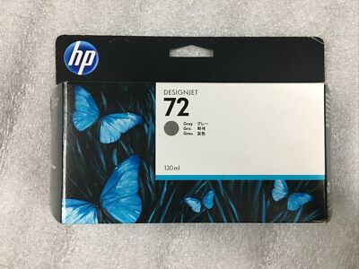 original HP 72 Gray / Grau C9374A Tintenpatrone 130ml ( 07/2026 ) OVP Rechnung