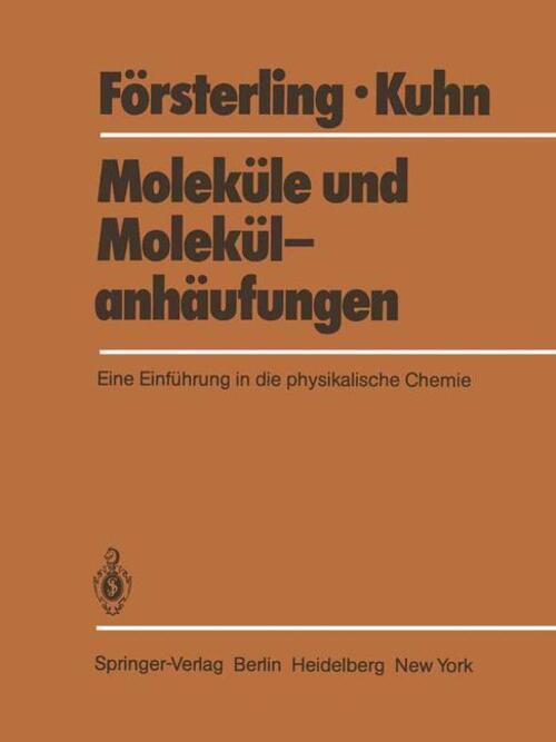 Thumbnail - Moleküle Und Molekülanhäufungen Eine Einführung In Die Physikalische
