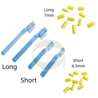 #ad Dental Blue Bar Yellow Clips Bolt Inserts Overdenture Attachment Implant $198.42