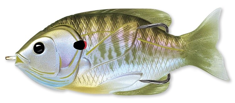 LIVETARGET Живая мишень Солнечная рыба с полым телом Мягкая приманка 3 1/2 Размера Выберите цвет 