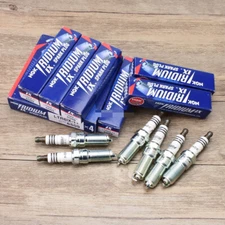 6PCS OEM NGK #6509 LTR6IX-11 Iridium IX Spark Plugs For Ford Cadillac Chevrolet