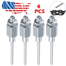 4x Upgrated Grease Gun Needle Tip of The Mouth Removable Needle Nose Head Nozzle