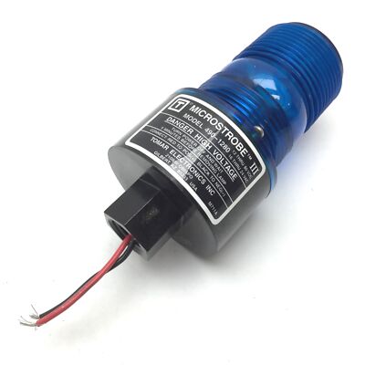 Tomar 490-1280 Microstrobe III Light, Voltage: 12-80VDC 16-24VAC, Color: Blue