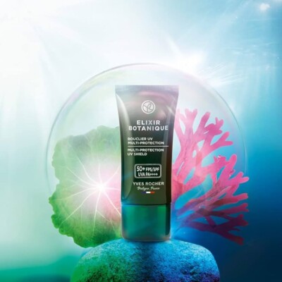 BOTANICAL ELIXIR UV SHIELD MULTI-PROTECTION FLUID SPF 50 UVA PA++++-  30ml. NEW!