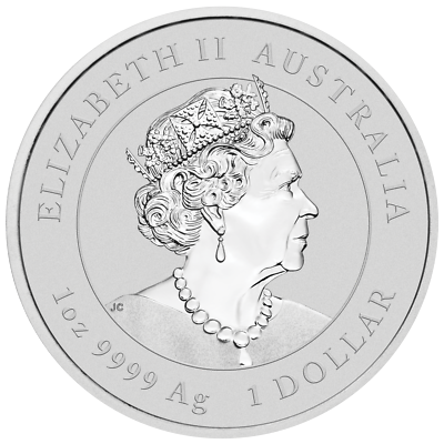 2021 Australia Lunar Year of the OX GILDED 1oz Silver $1 Coin w