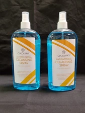 Cuccio Pro Antibacterial Cleansing Spray For Nails & Hands - 16 Fl.oz (2 Pack)