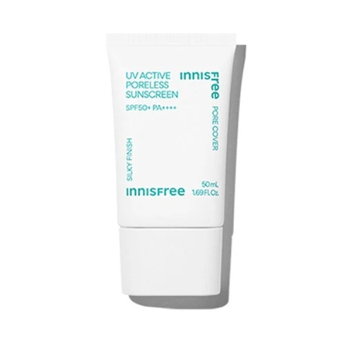 [INNISFREE] UV Active Poreless Sunscreen 50ml SPF50+ PA++++