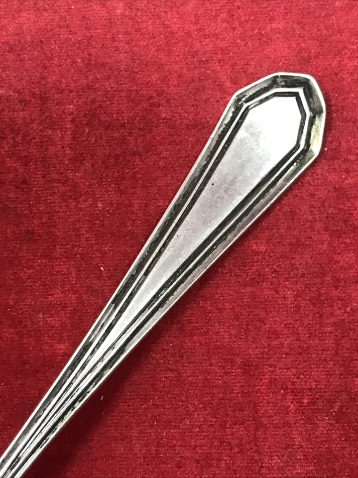 Antiguo Mt. Cuchara de plata Vernon Company Silversmiths 5-1/2" (fecha de 1913-1923) Foto 4 de 4