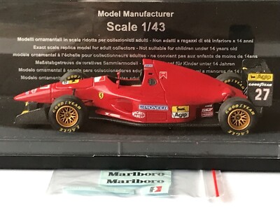 Scuderia Ferrari 412 T1 Jean Alesi #27 5th F1 1994 1:43 GP