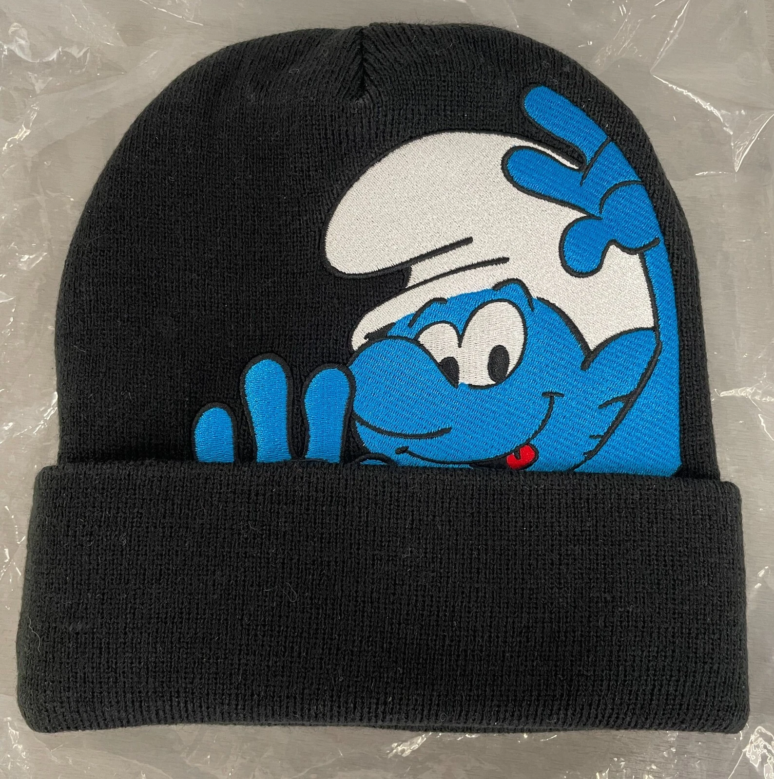 BONNET BONNET NOIR BLEU FW20 SUPREME X SCHTROUMPFS