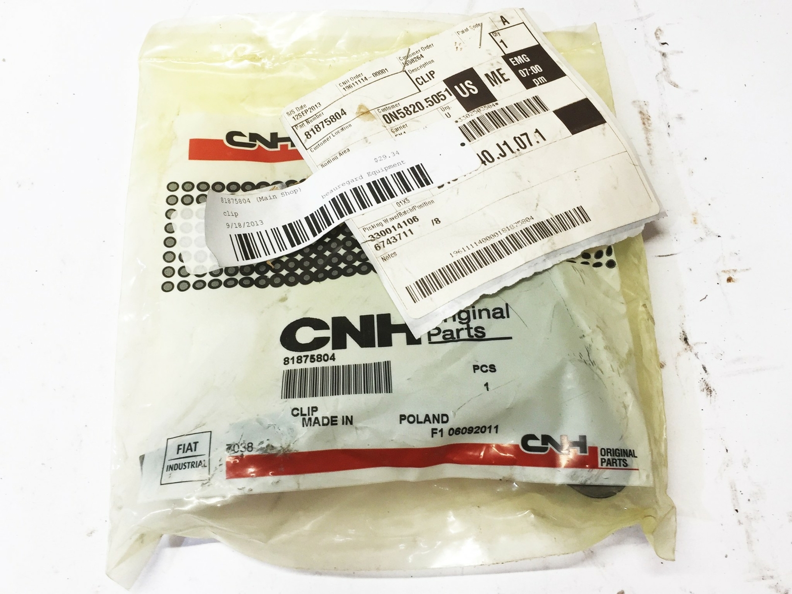 Wiper Clip for CNH 81875804 NOS for sale online | eBay