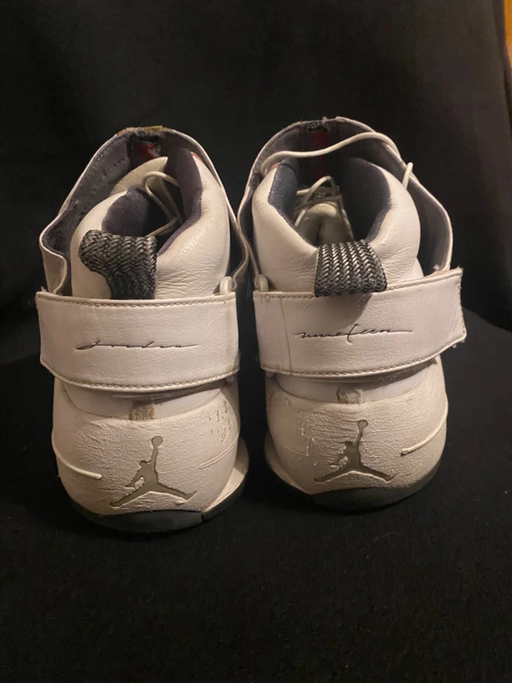 Air Jordan 19 OG 2004 Flint Hombre Talla 12 Buen Estado Foto 3 de 4