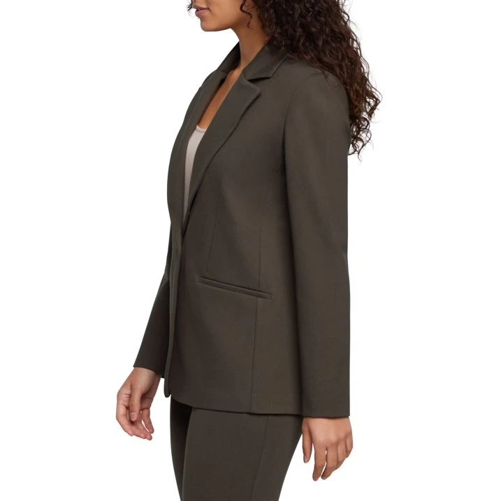 Blazer Ponte Express para mujer talla L marrón Foto 3 de 4