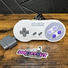 Super Nintendo OEM Controller SNS-005 SNES Cleaned, Tested Authentic