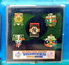 NY YANKEES 1999 WORLD SERIES CHAMPIONS Limited Edition Pin Set #2014/5,000