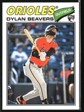 Dylan Beavers #48 2026 Topps Heritage