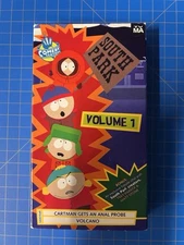 South Park - Volume 1 (VHS, 1998) Volcano Cartman Comedy Central 