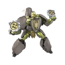 Transformers Kingdom Rhinox Toy Figure Beast Wars Action Figure with Accessories