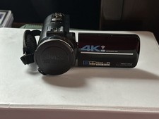 DVC 4K Ultra HD Night Vision Digital Camcorder w/Case 2pc Set untested