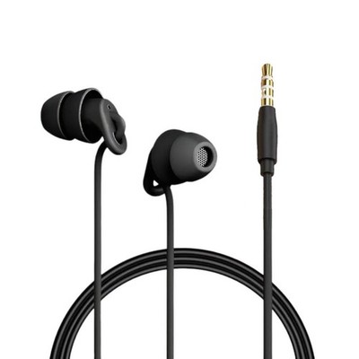 Sleep Earbuds Noise Cancelling in-Ear Sleep Earphones, Soft Wired Earbuds wit...