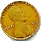 1915-S Lincoln Wheat Cent / Penny !! Scarce Date !!