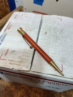 Antique Parker DUOFOLD JR Mechanical Pencil 1920s 14K Gold Filled