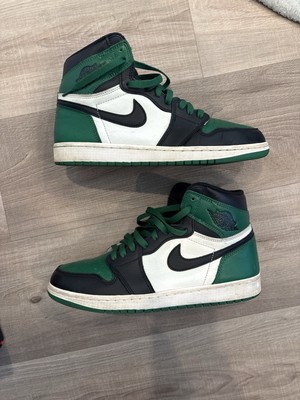 Nike Air Jordan 1 Retro High OG Pine Green Black White High Top 555088-302 Men