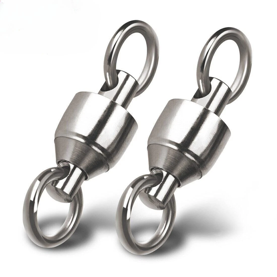 Fishing Barrel Swivels - 50/100 Pcs Rolling Ball Fishing Swivel