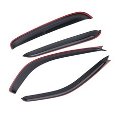 Rain Guard Vent Visor For Nissan Xterra 2005-2016 Adhesive 4pcs Set 1.8mm Rain Guard Vent Visor For Nissan Xterra 2005-2016 Adhesive 4pcs Set 1.8mm