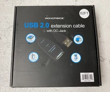 Monoprice 82ft 25M USB 2.0 A Male to A Female Active Extension Cable