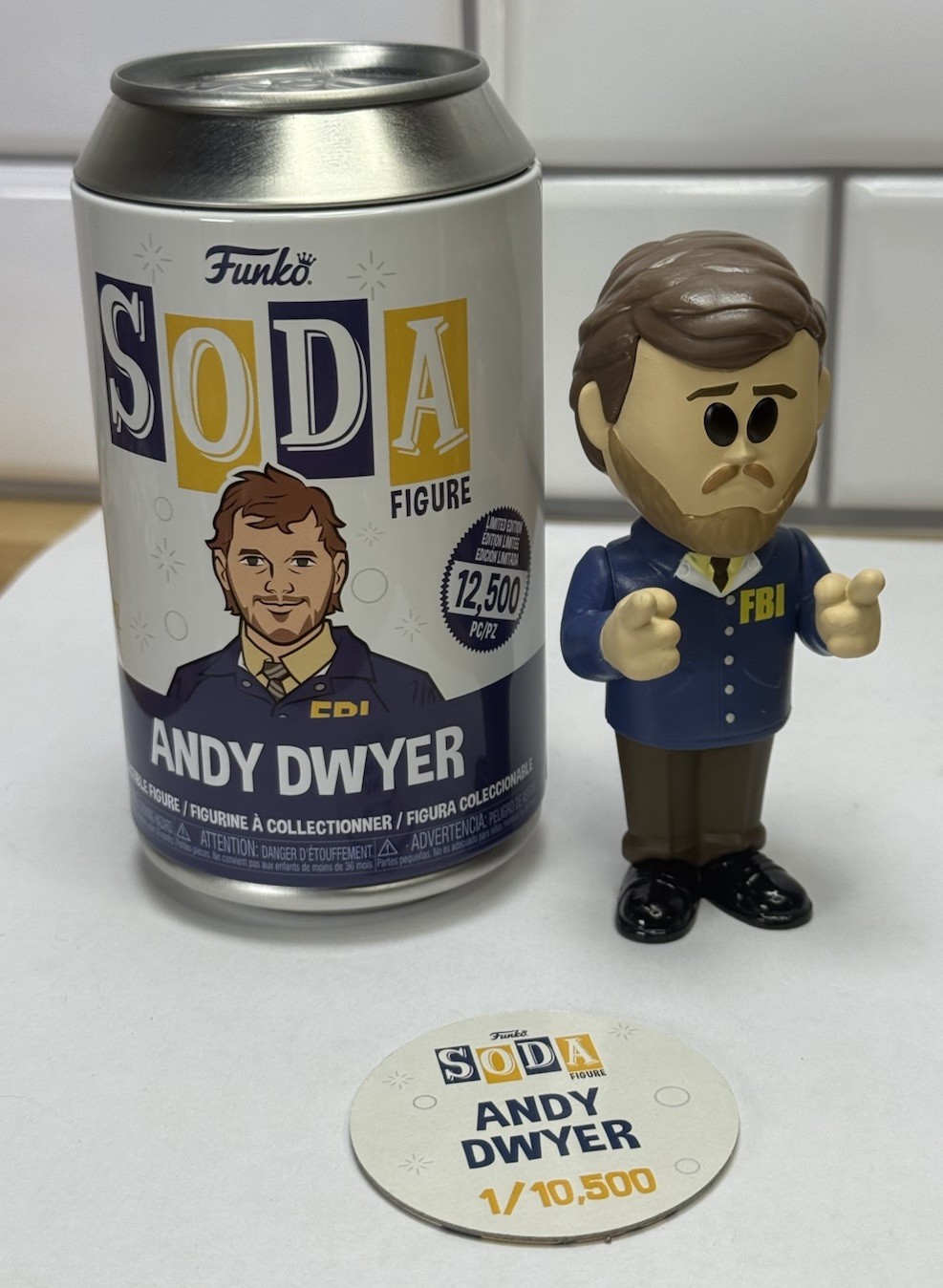 Funko Soda Parks and Recreation Andy Dwyer Common 1/10500 Collectible Figure