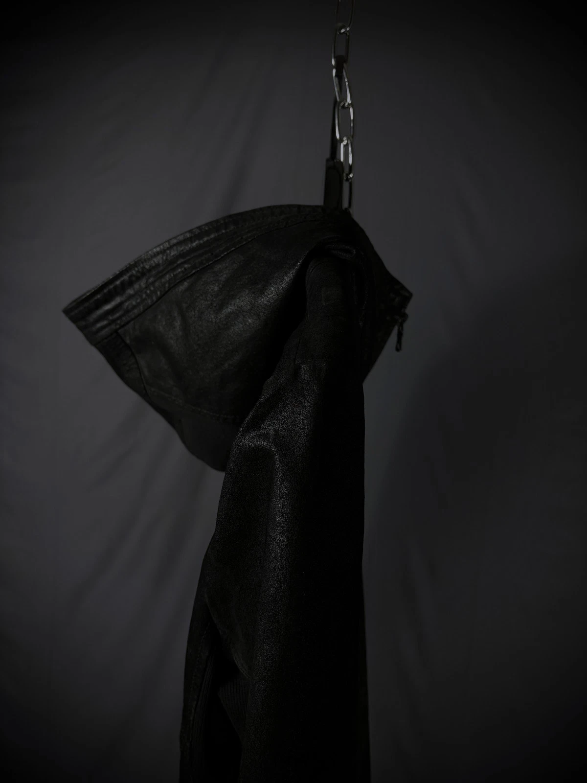 No ID Japanese Brand Hybrid Leather Bono Jacket image 10
