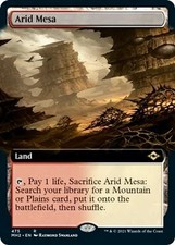 Magic The Gathering MTG ARID MESA EXTENDED ART Modern Horizons 2 NM Near Mint
