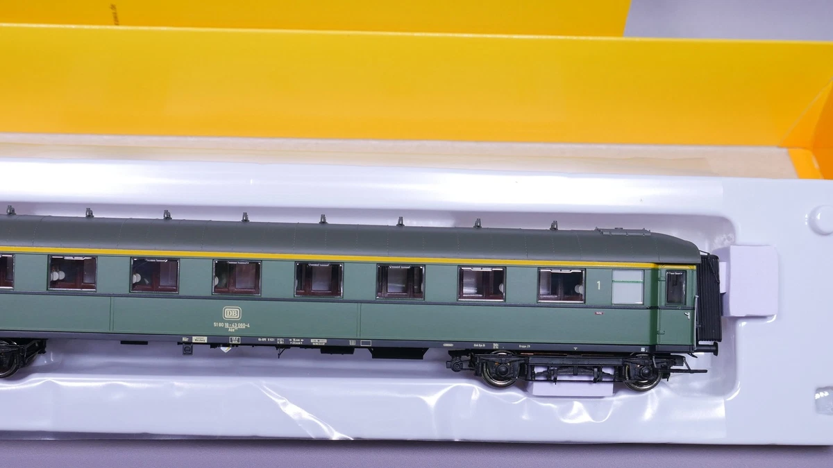 H0 DC Brawa 46416 Schnellzugwagen Aüe305 DB Ep. IV OVP #ST_61