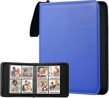 Polaroid Photo Album Book with 240 Pockets 3.5x4.25 12x15 inches, Marine Blue