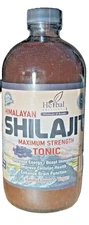 Herbal Solutions Himalayan Shilajit Maximum Strength Tonic Vanilla Flavor Vegan 