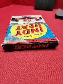 Gioco vintage originale Nintendo NES Danny Sullivan's Indy Heat con scatola originale 1992