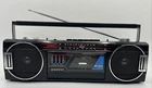 Vintage Sanyo M7030  Boombox AM FM Stereo Radio Cassette READ Partial Functions