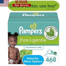 Hypoallergenic Unscented Baby Wipes Strong Texture 468 Count Multi Purpose Wipes