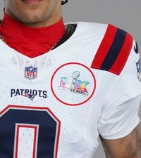 SUPER BOWL LX 2/8/2026 SEAHAWKS vs. PATRIOTS iron/sew-on SB 60 PATCH (PLASTIC)