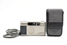 [Top MINT] Contax T2 Titan Silver 35mm Point Shoot Film Camera From JAPAN